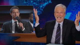 Jon Stewart Defends ‘Roast Comedian’ Tony Hinchcliffe: ‘The Guy Is Really Just Doing What He Does’