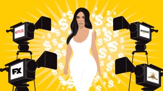 Kim Kardashian Wants to Be a Movie Star and Streamers Hope to Bank on Her Mega-Fame